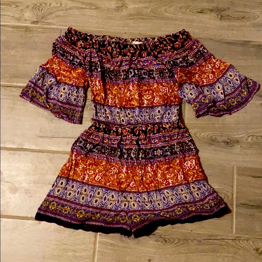 Off the Shoulder Romper